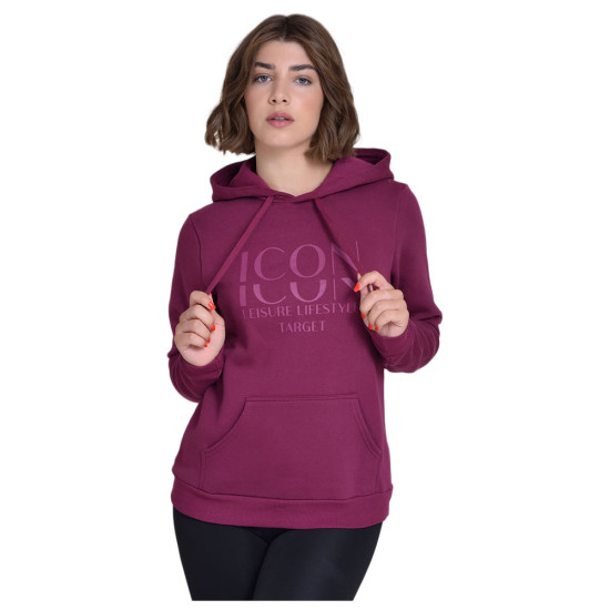 Target Γυναικείο φούτερ Hoodie Fleece Icon Target Γυναικείο φούτερ Hoodie Fleece Icon